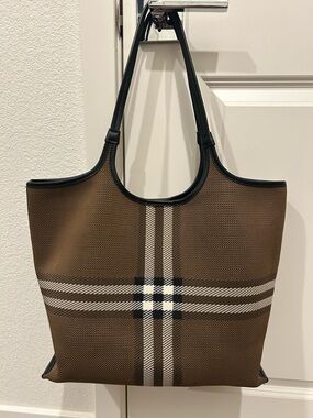 Fashion Checkered Tote Bag